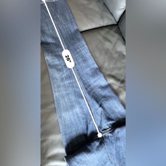 Lauren Ralph Lauren Denim Jeans Women Sz 10 DarkWash StraightLeg Cowgirl Western - Picture 12 of 14